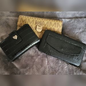 3 Womens wallets